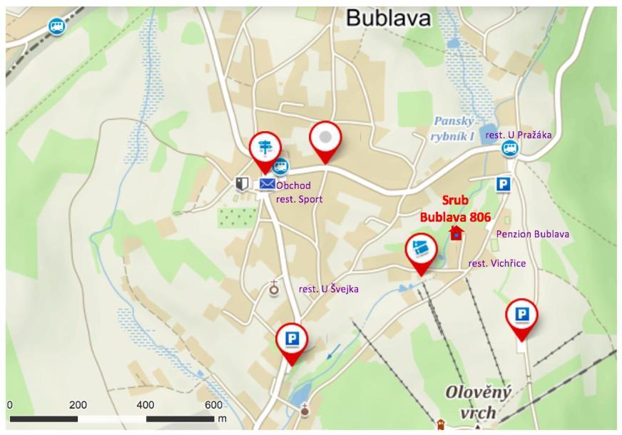 Вілла Srub Bublava 806 Екстер'єр фото